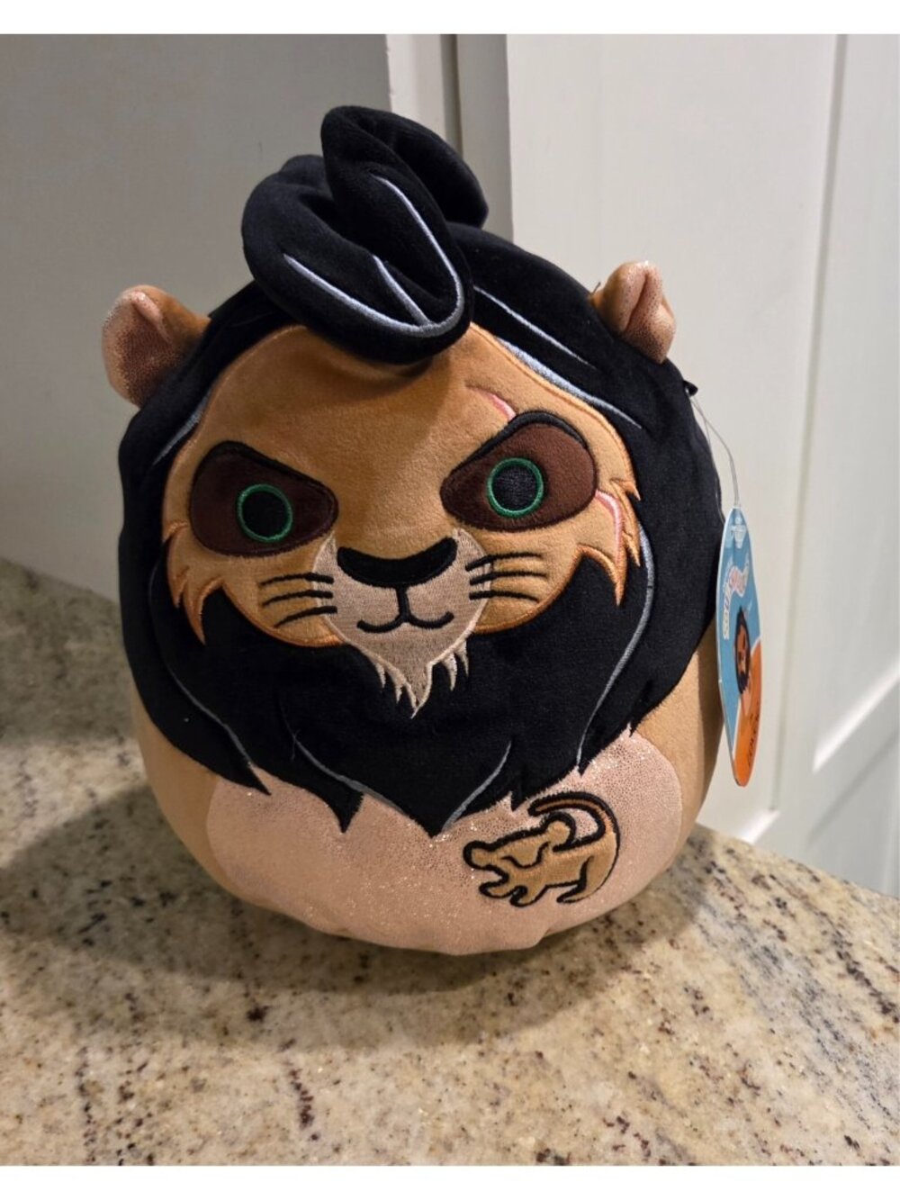 Original Squishmallows SCAR: Disney The Lion King Movie Plush 8” NWT